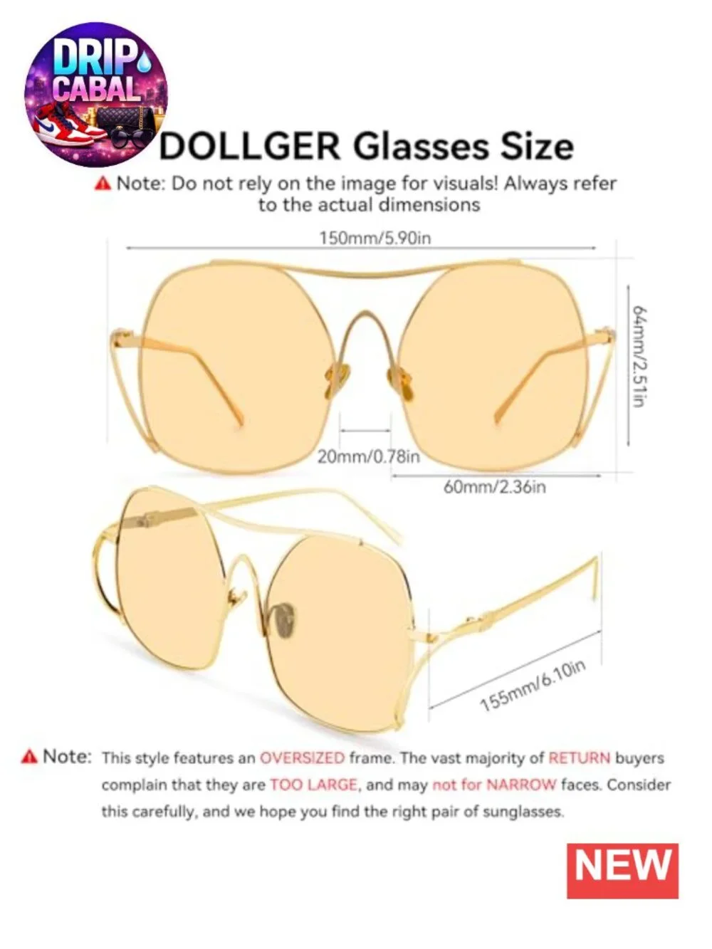Oversized Metal Aviator Sunglasses UV400 Retro Punk Shades